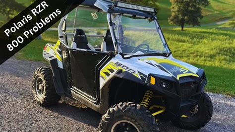 Most Common Problems With Polaris RZR 800 